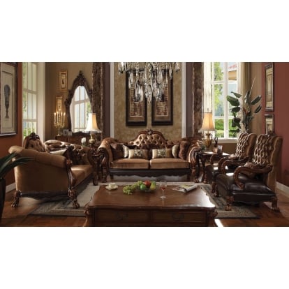 Acme Dresden Sofa with 7 Pillows Model 52095