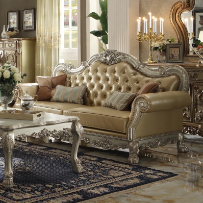 Acme Dresden Sofa with 4 Pillows Model 53160