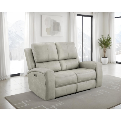 Coaster Brickston Transitional Triple Power Reclining Loveseat Model 603435Ppp