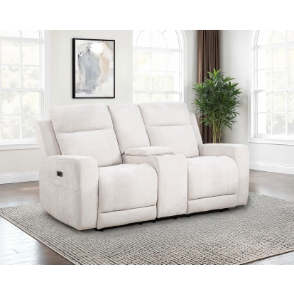 Coaster Kennett Transitional Power Reclining Loveseat Model 610152P