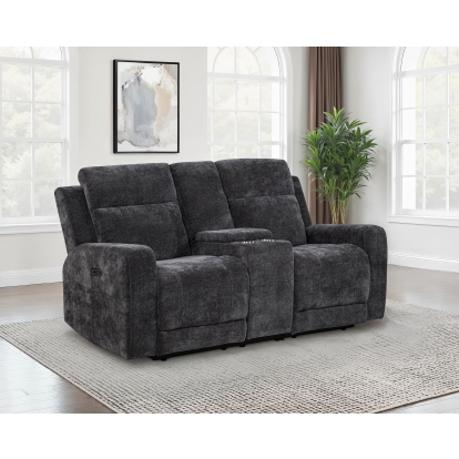 Coaster Kennett Transitional Power Reclining Loveseat Model 610155P