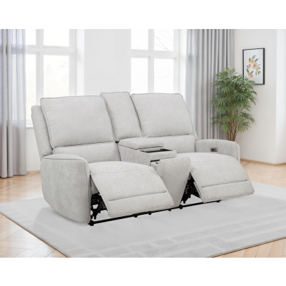 Coaster Sylmar Transitional Power Reclining Loveseat Model 610522P