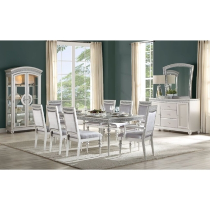 ACME Maverick Platinum Dining Table Model 61800