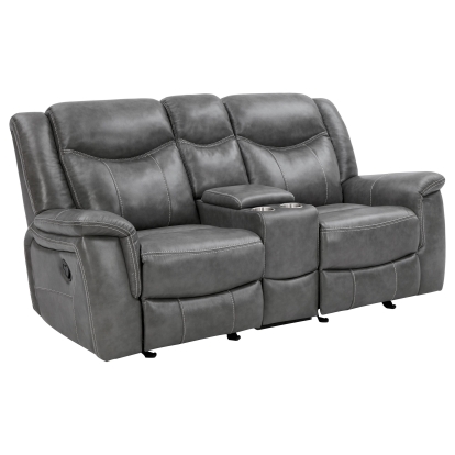 Coaster Conrad Transitional Glider Loveseat Model 650355