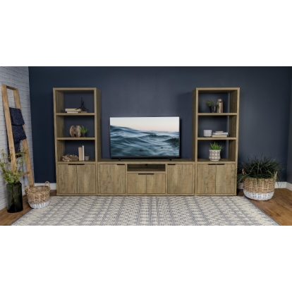 Coaster Tabby Farmhouse Mango Entertainment Center - Overall Model 701702-Set