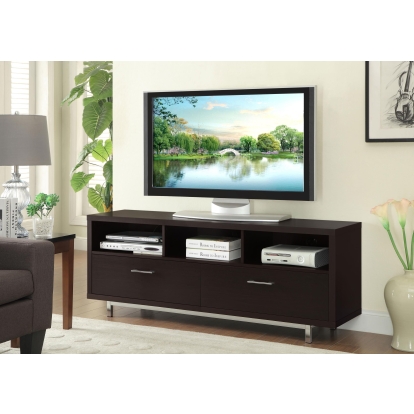 Coaster Casey Contemporary Cappuccino 60" Tv Stand Model 701973