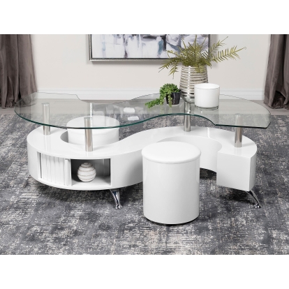 Coaster Buckley Contemporary Coffee Table Model 703400