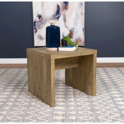 Coaster Lynette Rustic Mango End Table Model 704127