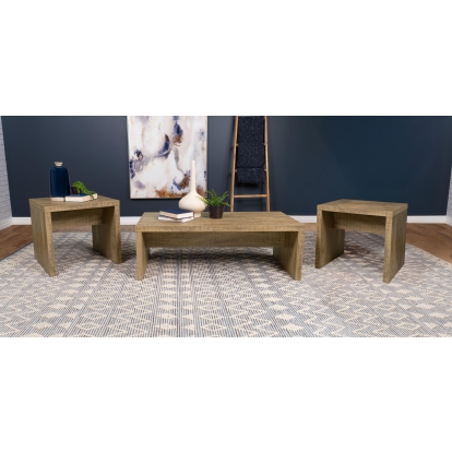Coaster Lynette Rustic Mango Coffee Table Model 704128-S3