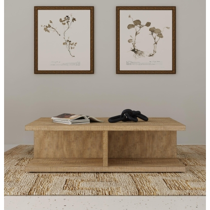 Coaster Cortona Rustic Mango Coffee Table Model 706178