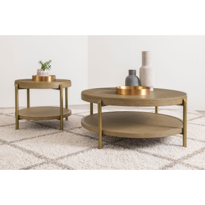 Coaster Arini Coastal Natural Coffee Table Model 706188-S2