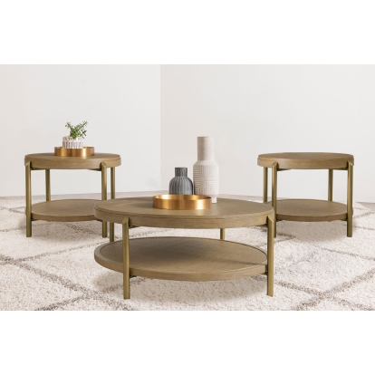 Coaster Arini Coastal Natural Coffee Table Model 706188-S3