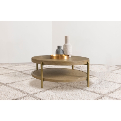 Coaster Arini Coastal Natural Coffee Table Model 706188