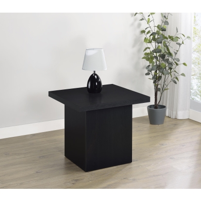Coaster Max Contemporary Black End Table Model 706277