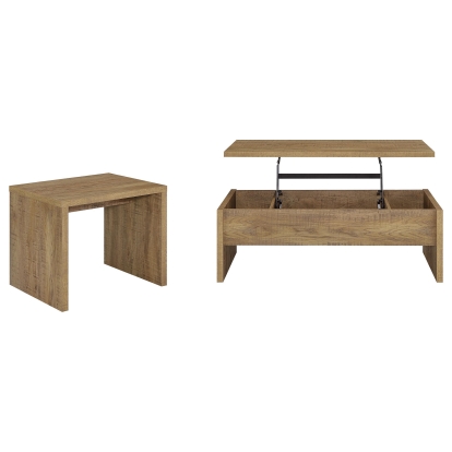 Coaster Canoga Rustic Mango Lift Top Coffee Table Model 706358-S2