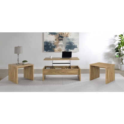 Coaster Canoga Rustic Mango Lift Top Coffee Table Model 706358-S3