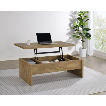 Coaster Canoga Rustic Mango Lift Top Coffee Table Model 706358
