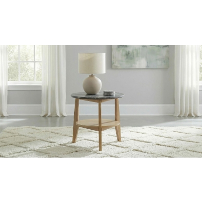 Coaster Bradley Mid-Century Modern Grey End Table Model 706447