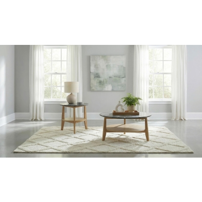 Coaster Bradley Mid-Century Modern Grey End Table Model 706448-S2