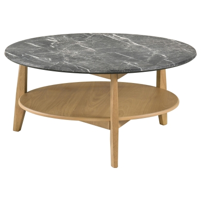 Coaster Bradley Mid-Century Modern Grey Coffee Table Model 706448