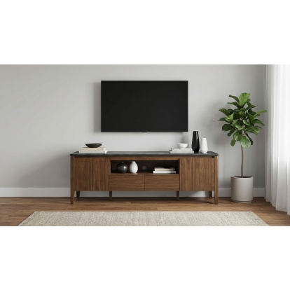 Coaster Bradley Mid-Century Modern Smokey Grey Coffee Table Model 706452
