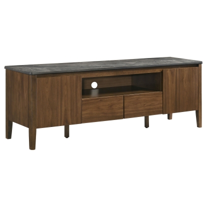 Coaster Bradley Mid-Century Modern Smokey Grey Coffee Table Model 706452