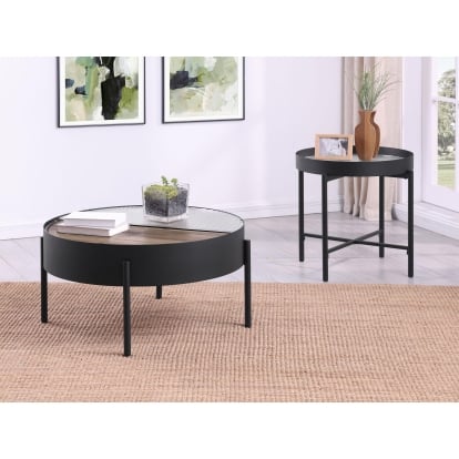 Coaster Ozella Rustic Rustic Brown Coffee Table Model 707898-S2