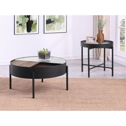 Coaster Ozella Rustic Rustic Brown Coffee Table Model 707898-S2