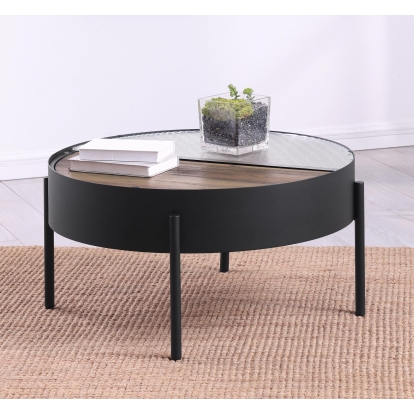 Coaster Ozella Rustic Rustic Brown Coffee Table Model 707898