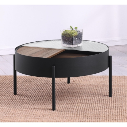 Coaster Ozella Rustic Rustic Brown Coffee Table Model 707898