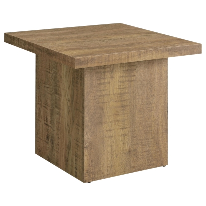 Coaster Devar Rustic Mango End Table Model 708067