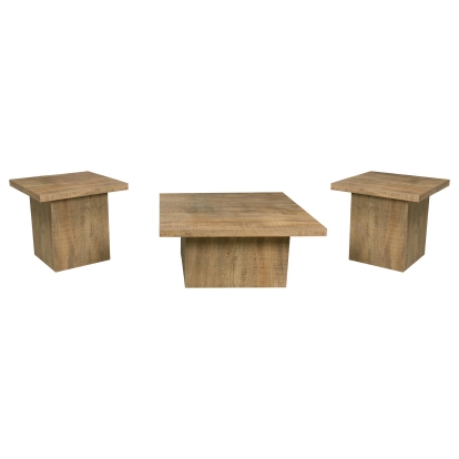 Coaster Devar Rustic Mango Coffee Table Model 708068-S3