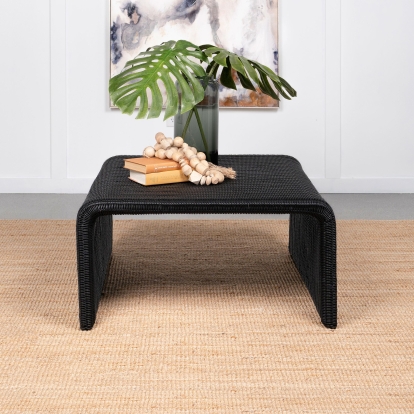 Coaster Cahya Coastal Black Coffee Table Model 708518