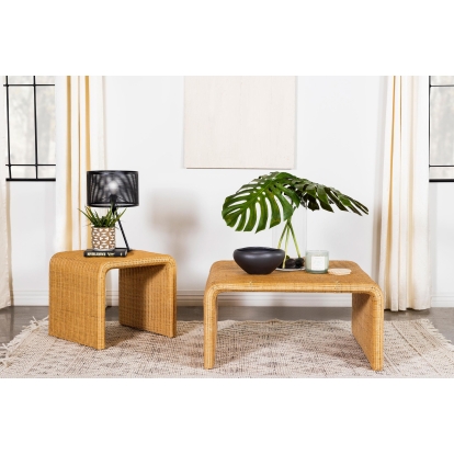 Coaster Cahya Coastal Natural Coffee Table Model 709818-S2