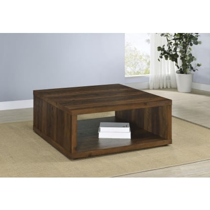 Coaster Frisco Farmhouse Dark Pine Coffee Table Model 710508