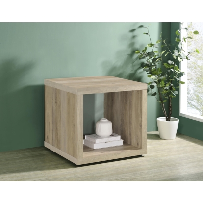 Coaster Frisco Farmhouse Distressed Pine End Table Model 710517