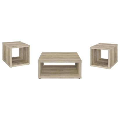 Coaster Frisco Farmhouse Distressed Pine Coffee Table Model 710518-S3