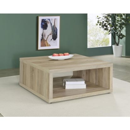 Coaster Frisco Farmhouse Distressed Pine Coffee Table Model 710518