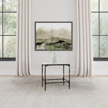 Coaster Ebby Modern Classics White Marble End Table Model 710747