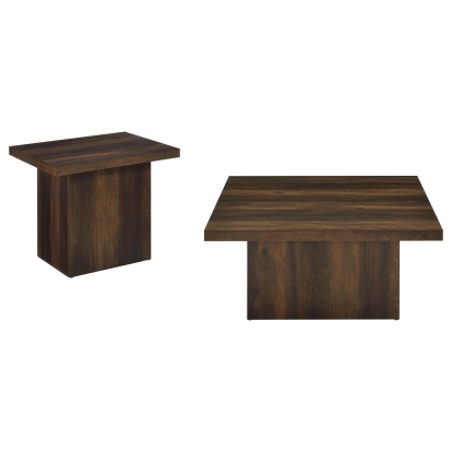 Coaster Devar Transitional Dark Pine Coffee Table Model 710888-S2