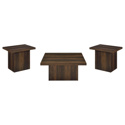 Coaster Devar Transitional Dark Pine Coffee Table Model 710888-S3