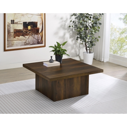 Coaster Devar Transitional Dark Pine Coffee Table Model 710888