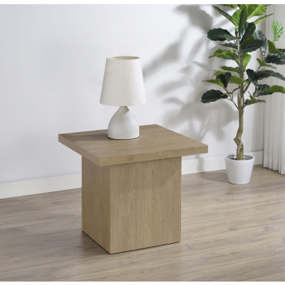 Coaster Devar Transitional Latte End Table Model 710917