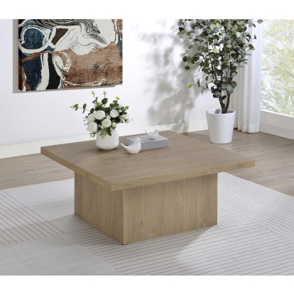 Coaster Devar Transitional Latte Coffee Table Model 710918