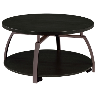 Coaster Dacre Contemporary Dark Charcoal Coffee Table Model 722208