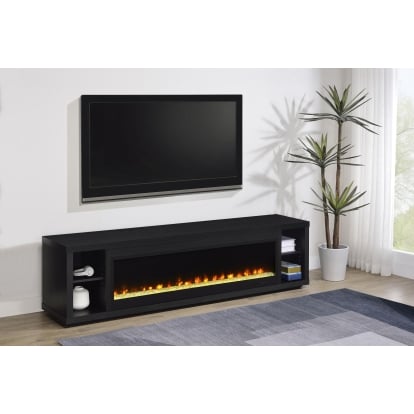 Coaster Deiter Contemporary Black Tv Stand Model 722833