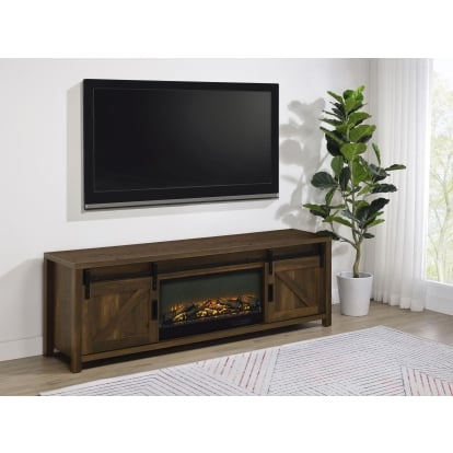 Coaster Enfield Farmhouse Dark Pine Tv Stand Model 722863