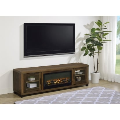 Coaster Havering Traditional Dark Pine Tv Stand Model 722873