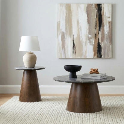 Coaster Franklin Transitional Grey End Table Model 722978-S2