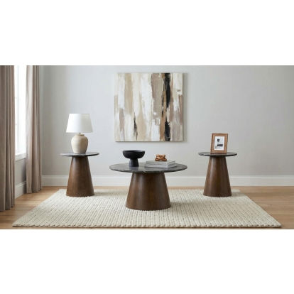Coaster Franklin Transitional Grey End Table Model 722978-S3